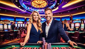 Pemain menikmati permainan live casino di smartphone dengan tampilan visual modern dan lancar